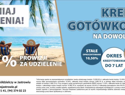 Spełniaj marzenia ! Kredyt gotówkowy na dowolny cel