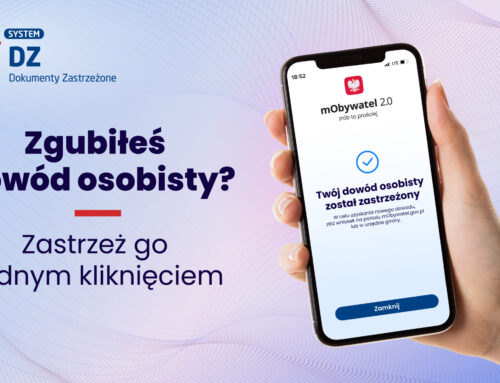 Zastrzeż dokument w aplikacji mObywatel!